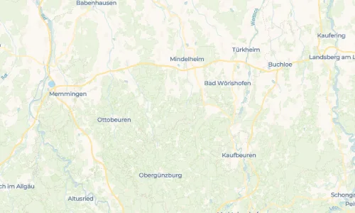 Regenradar Vorschaubild - Aktuelle Niederschläge in Unteregg und Umgebung