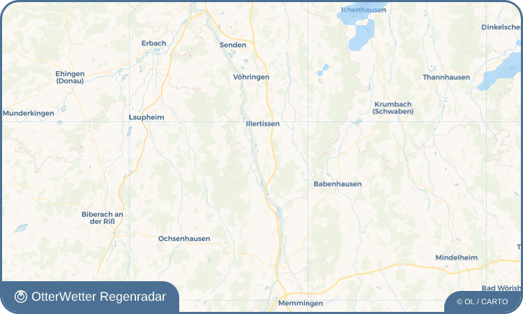Widget-Vorschau für Untereichen Wetter-Widget-Vorschau mit Vorhersagedaten für Untereichen