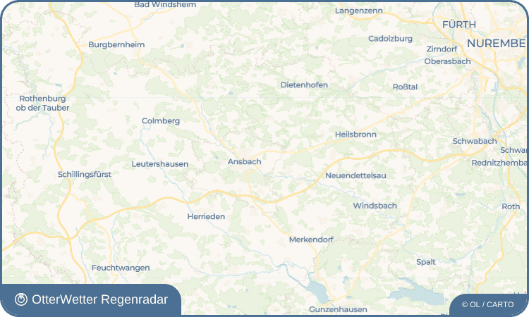 OtterWetter Regenradar-Widget Untereichenbach