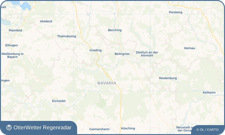 Wetter-Widget-Vorschau mit Vorhersagedaten für Unteremmendorf