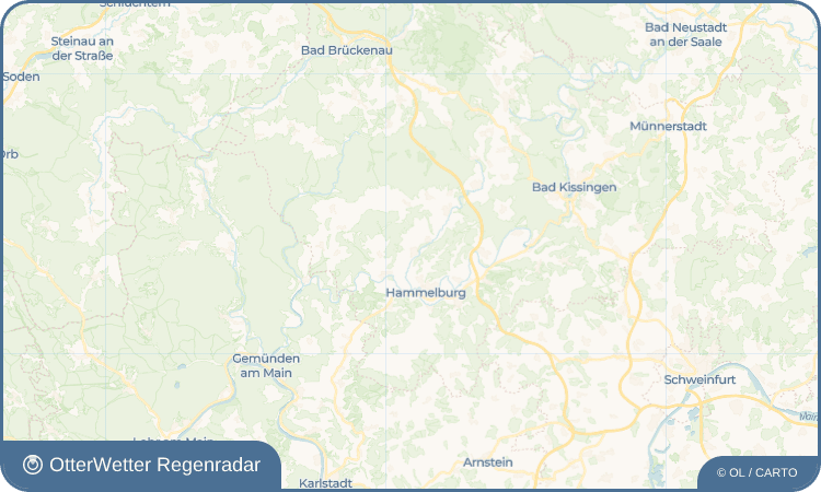 OtterWetter Regenradar-Widget Untererthal
