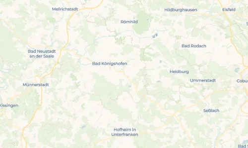 Regenradar Vorschaubild - Aktuelle Niederschläge in Untereßfeld und Umgebung