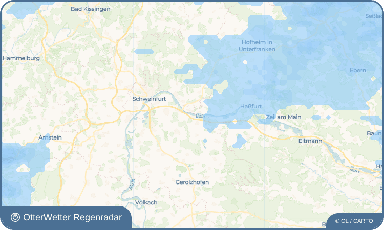 OtterWetter Regenradar-Widget Untereuerheim