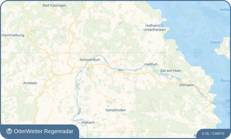 Widget-Vorschau für Untereuerheim Wetter-Widget-Vorschau mit Vorhersagedaten für Untereuerheim