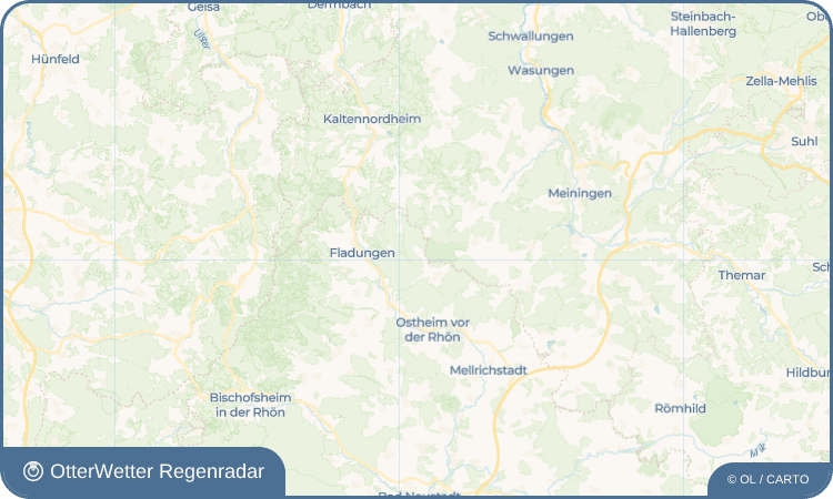 OtterWetter Regenradar-Widget Unterfilke