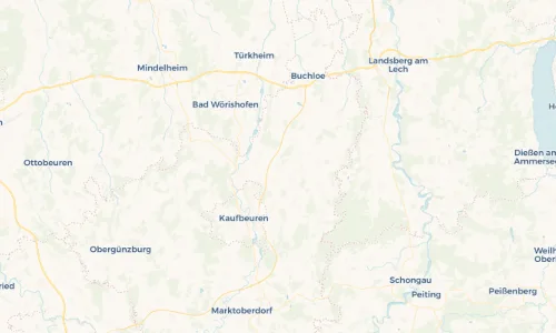 Regenradar Vorschaubild - Aktuelle Niederschläge in Untergermaringen und Umgebung
