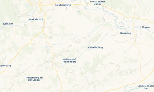 Regenradar Vorschaubild - Aktuelle Niederschläge in Untergraßlfing und Umgebung