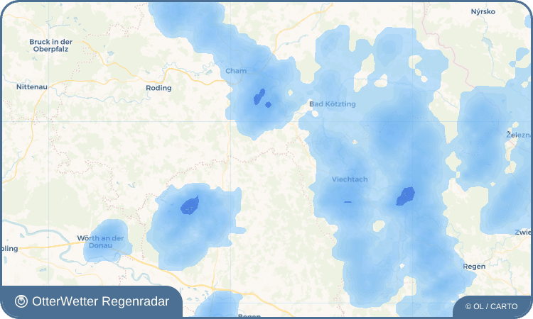 OtterWetter Regenradar-Widget Untergschwandt
