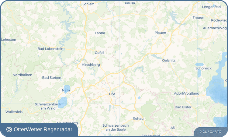 OtterWetter Regenradar-Widget Unterhartmannsreuth