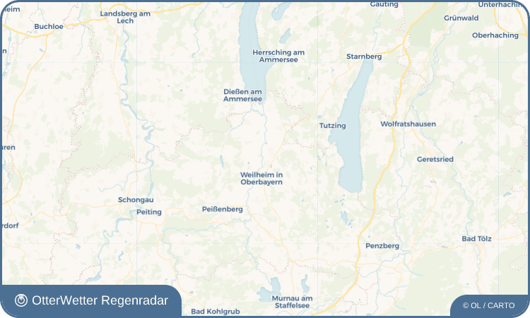 OtterWetter Regenradar-Widget Unterhausen