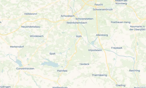Regenradar Vorschaubild - Aktuelle Niederschläge in Unterheckenhofen und Umgebung