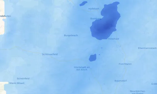 Regenradar Vorschaubild - Aktuelle Niederschläge in Unterköst und Umgebung