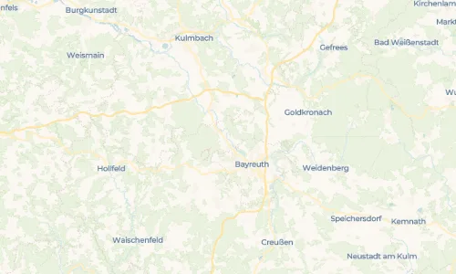 Regenradar Vorschaubild - Aktuelle Niederschläge in Unterkonnersreuth und Umgebung