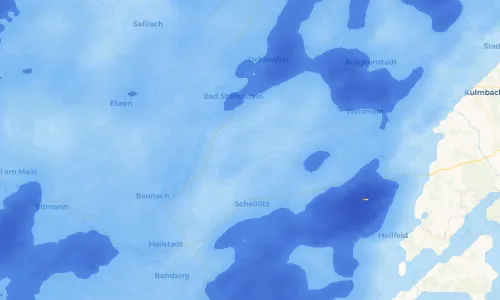 Regenradar Vorschaubild - Aktuelle Niederschläge in Unterküps und Umgebung