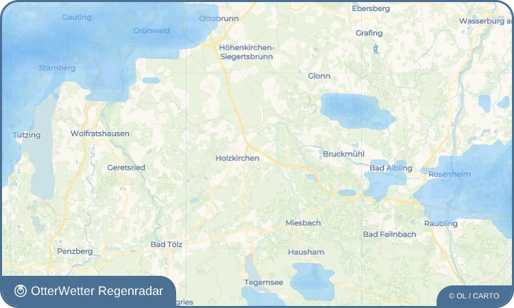 Widget-Vorschau für Unterlaindern Wetter-Widget-Vorschau mit Vorhersagedaten für Unterlaindern
