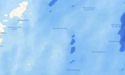 Regenradar Vorschaubild - Aktuelle Niederschläge in Unterleichtersbach und Umgebung