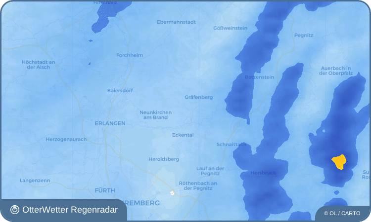 OtterWetter Regenradar-Widget Unterlindelbach