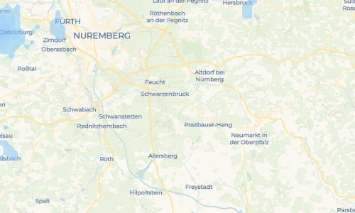 Regenradar Vorschaubild - Aktuelle Niederschläge in Unterlindelburg und Umgebung