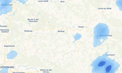 Regenradar Vorschaubild - Aktuelle Niederschläge in Unterlintach und Umgebung