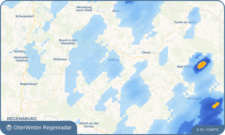 Widget-Vorschau für Unterlintach Wetter-Widget-Vorschau mit Vorhersagedaten für Unterlintach