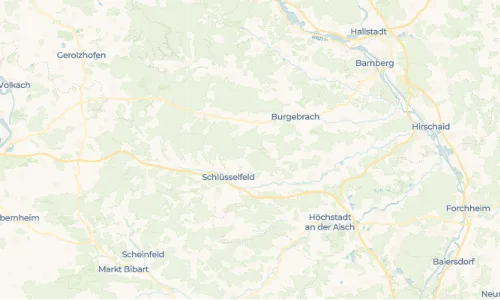 Regenradar Vorschaubild - Aktuelle Niederschläge in Untermelsendorf und Umgebung