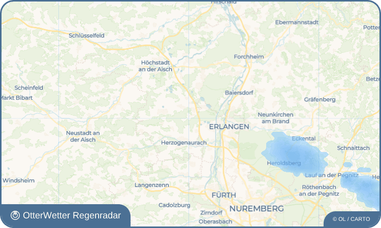 OtterWetter Regenradar-Widget Untermembach