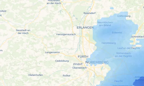 Regenradar Vorschaubild - Aktuelle Niederschläge in Untermichelbach und Umgebung