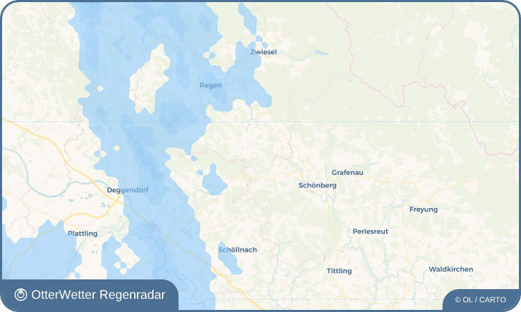 OtterWetter Regenradar-Widget Untermitterdorf
