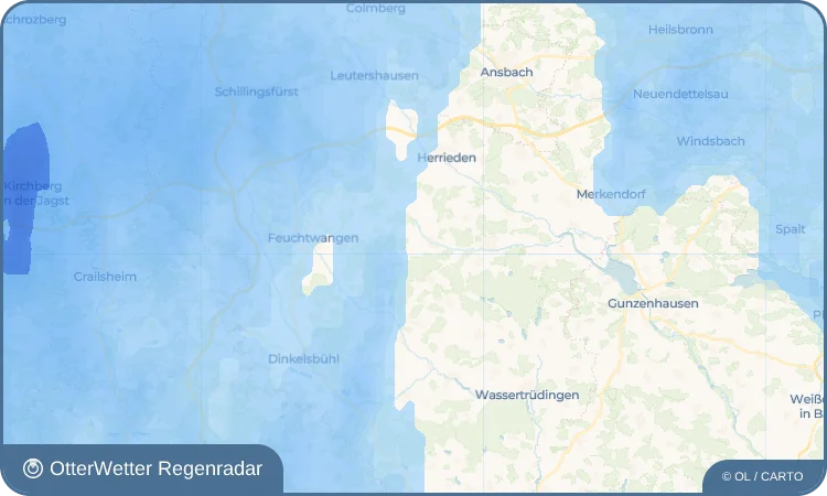 Widget-Vorschau für Untermosbach Wetter-Widget-Vorschau mit Vorhersagedaten für Untermosbach