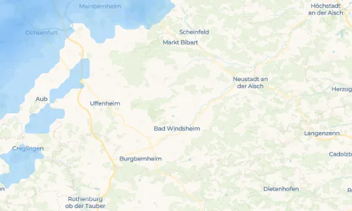 Regenradar Vorschaubild - Aktuelle Niederschläge in Unterntief und Umgebung