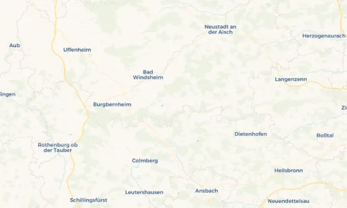 Regenradar Vorschaubild - Aktuelle Niederschläge in Unternzenn und Umgebung