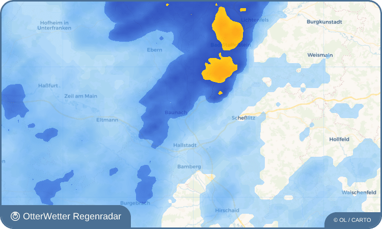 Widget-Vorschau für Unteroberndorf Wetter-Widget-Vorschau mit Vorhersagedaten für Unteroberndorf