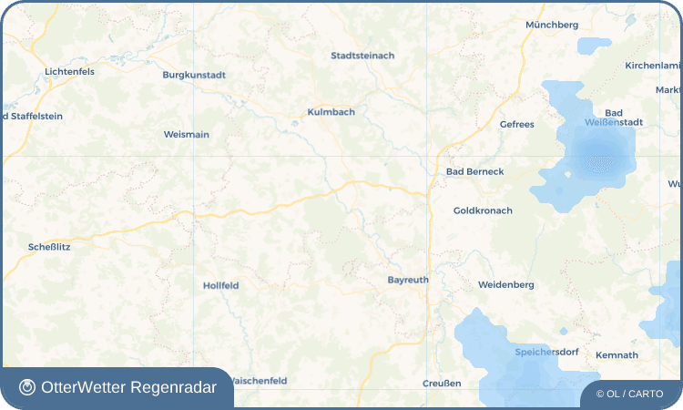 OtterWetter Regenradar-Widget Unterobsang