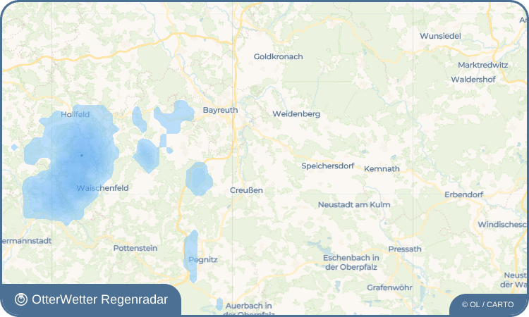 OtterWetter Regenradar-Widget Unterölschnitz