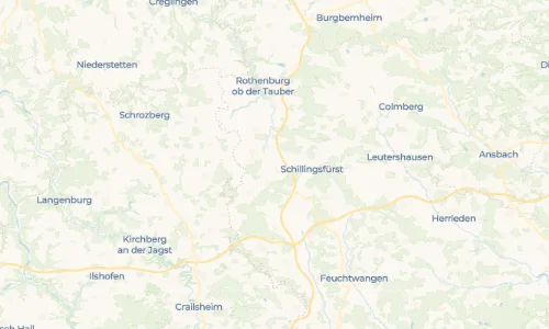 Regenradar Vorschaubild - Aktuelle Niederschläge in Unteroestheim und Umgebung