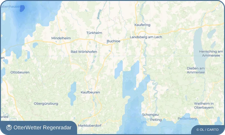 Wetter-Widget-Vorschau mit Vorhersagedaten für Unterostendorf