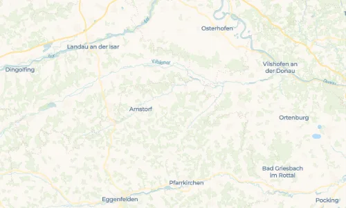Regenradar Vorschaubild - Aktuelle Niederschläge in Unterradlsbach und Umgebung