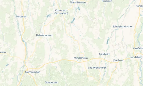 Regenradar Vorschaubild - Aktuelle Niederschläge in Unterrieden und Umgebung