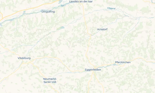 Regenradar Vorschaubild - Aktuelle Niederschläge in Unterrohrbach und Umgebung