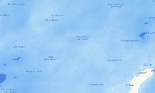 Regenradar Vorschaubild - Aktuelle Niederschläge in Unterroßbach und Umgebung