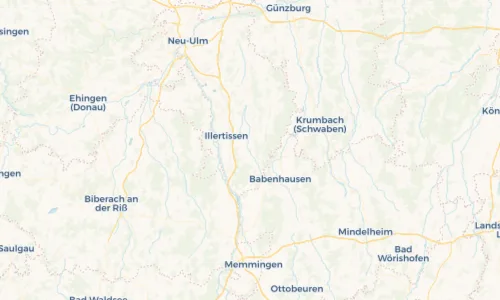 Regenradar Vorschaubild - Aktuelle Niederschläge in Unterroth und Umgebung