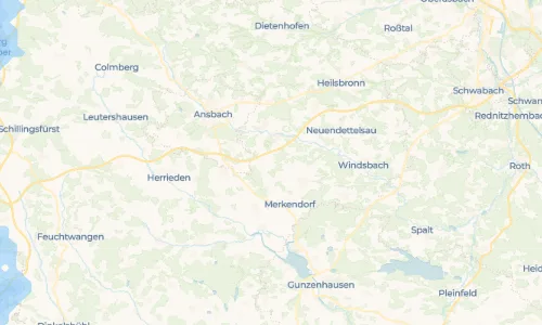 Regenradar Vorschaubild - Aktuelle Niederschläge in Unterrottmannsdorf und Umgebung