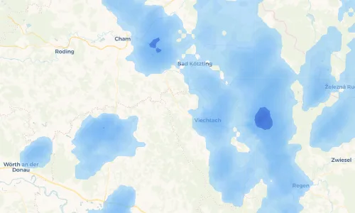 Regenradar Vorschaubild - Aktuelle Niederschläge in Unterrubendorf und Umgebung