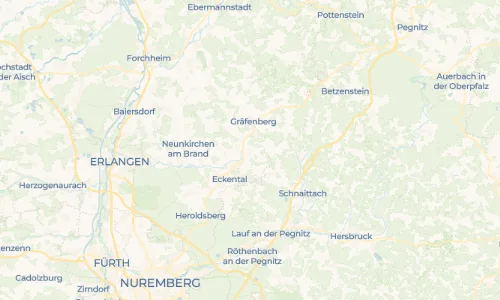 Regenradar Vorschaubild - Aktuelle Niederschläge in Unterrüsselbach und Umgebung