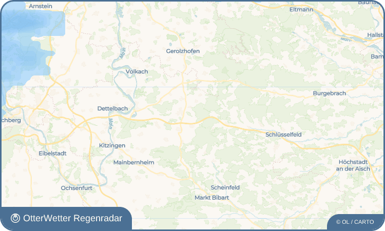 OtterWetter Regenradar-Widget Untersambach