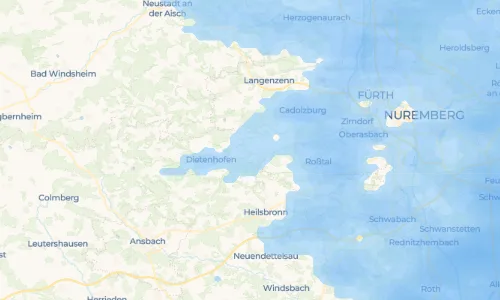 Regenradar Vorschaubild - Aktuelle Niederschläge in Unterschlauersbach und Umgebung