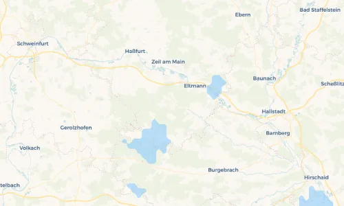 Regenradar Vorschaubild - Aktuelle Niederschläge in Unterschleichach und Umgebung