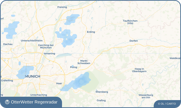 OtterWetter Regenradar-Widget Unterschwillach