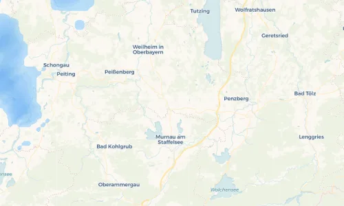 Regenradar Vorschaubild - Aktuelle Niederschläge in Untersöchering und Umgebung