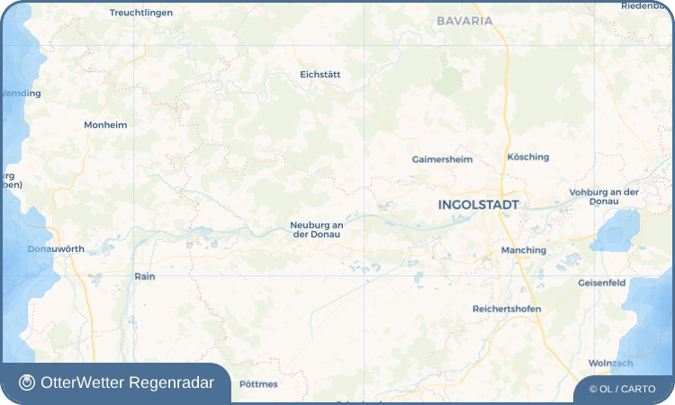 OtterWetter Regenradar-Widget Unterstall